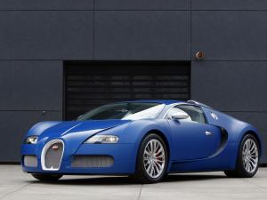 Bugatti Veyron 16.4 Bleu Centenaire 2009 года